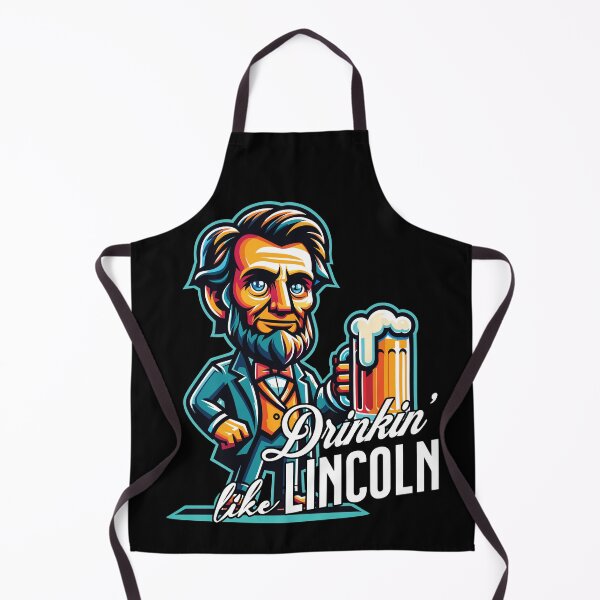 Item preview, Drinkin' Like Lincoln Retro Vintage Design designed and sold by LuminOrb.