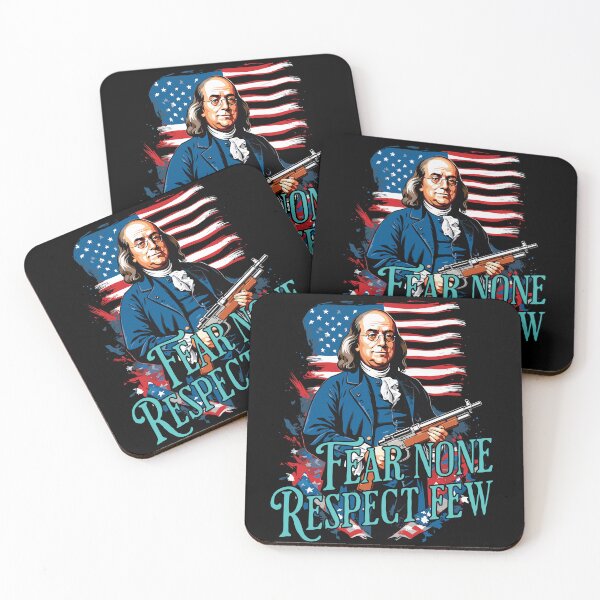 Item preview, Fear None Respect Few Independence Day Patriotic designed and sold by LuminOrb.