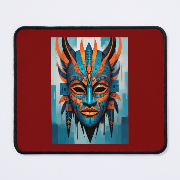 Item preview, An Abstract Cubism-Inspired Design Depicting An Ancient African Mask designed and sold by Adelberton.