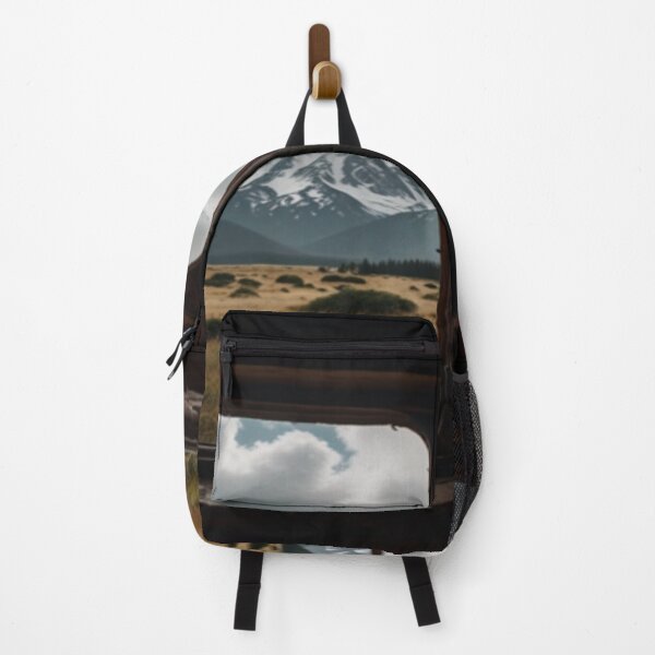 Item preview, Vintage Train View of Snow-Capped Mountains designed and sold by merve02shop.