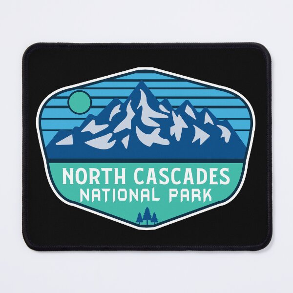 Item preview, North Cascades National Park-Vintage designed and sold by graphic-map.