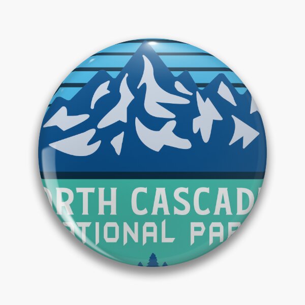 Item preview, North Cascades National Park-Vintage designed and sold by graphic-map.