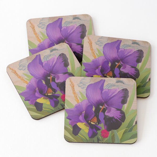 Item preview, Irises designed and sold by Jasna Dragun.