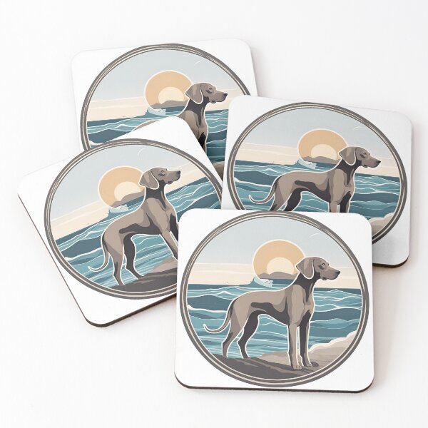 Item preview, Traveler dog in the sea Weimaraner dog onwer  designed and sold by GoodyPaws.