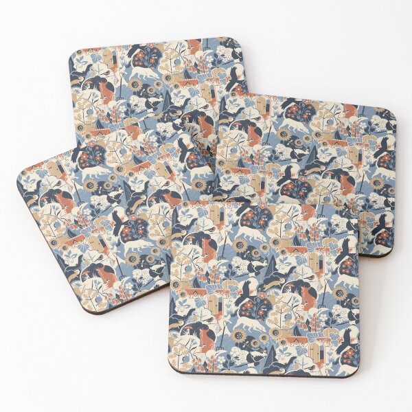 Item preview, Hide and Seek Garden - Rebel Blue designed and sold by appleyards.