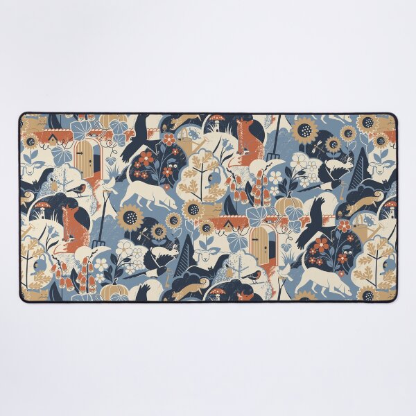 Item preview, Hide and Seek Garden - Rebel Blue designed and sold by appleyards.
