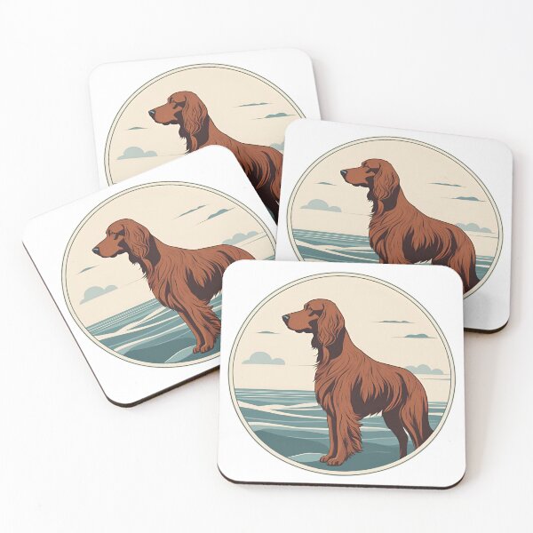 Item preview, Traveler dog in the sea Irish Setter dog onwer  designed and sold by GoodyPaws.