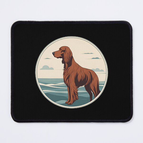 Item preview, Traveler dog in the sea Irish Setter dog onwer designed and sold by GoodyPaws.