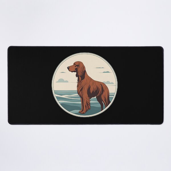Item preview, Traveler dog in the sea Irish Setter dog onwer  designed and sold by GoodyPaws.