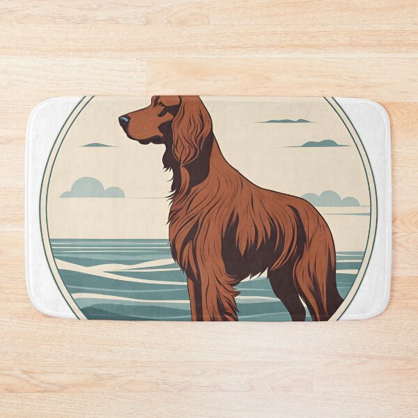 Item preview, Traveler dog in the sea Irish Setter dog onwer  designed and sold by GoodyPaws.