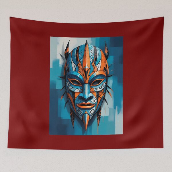 Item preview, An Abstract Cubism-Inspired Design Depicting An Ancient African Mask designed and sold by Adelberton.