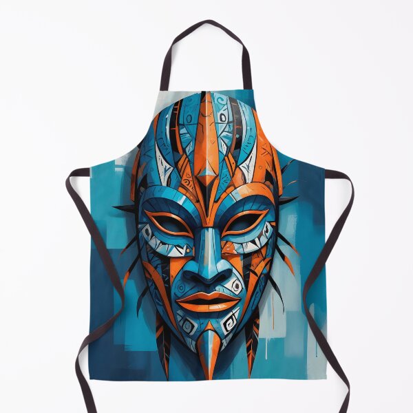 Item preview, An Abstract Cubism-Inspired Design Depicting An Ancient African Mask designed and sold by Adelberton.