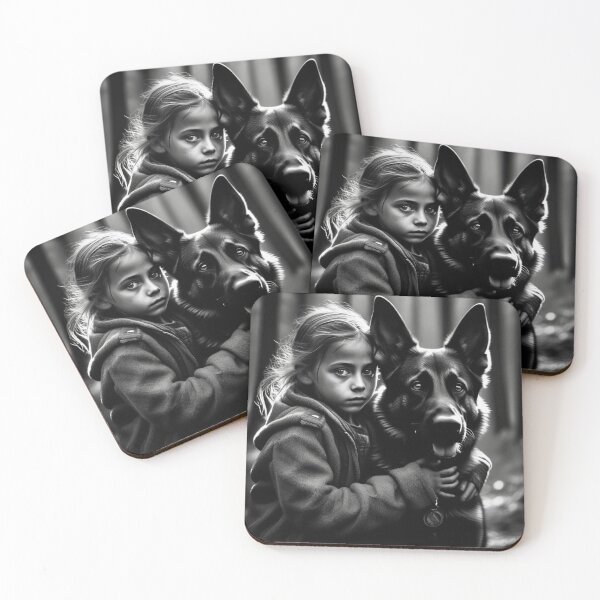Item preview, Dog and Girl "german shepherd" designed and sold by Jbl55.