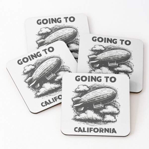 Item preview, Going To California designed and sold by Fanverse Merchandise.