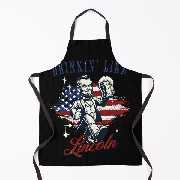 Item preview, Drinkin' Like Lincoln Retro Vintage Design designed and sold by LuminOrb.
