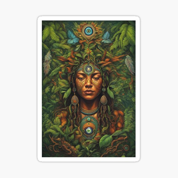 Item preview, Shamanic psychedelic ayahuasca designed and sold by Beyond The Veil.