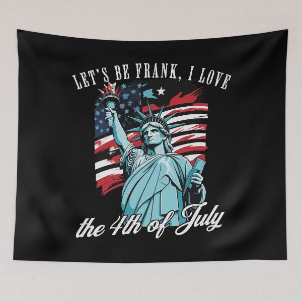 Item preview, Love 4th July Statue of Liberty American Flag designed and sold by LuminOrb.