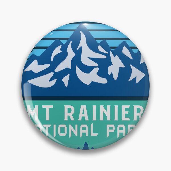 Item preview,  Mt Rainier National Park-Vintage designed and sold by graphic-map.