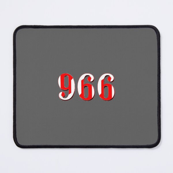 Item preview, number nine hundred and sixty six digit 966 order sequence team member age designed and sold by 4rpixs.