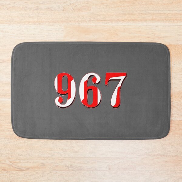 Item preview, number nine hundred and sixty seven digit 967 order sequence team member age designed and sold by 4rpixs.