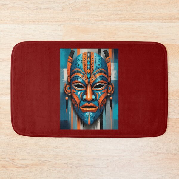 Item preview, An Abstract Cubism-Inspired Design Depicting An Ancient African Mask designed and sold by Adelberton.