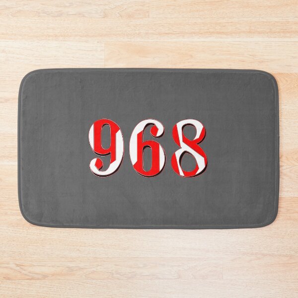 Item preview,  number nine hundred and sixty eight digit 968 order sequence team member age designed and sold by 4rpixs.