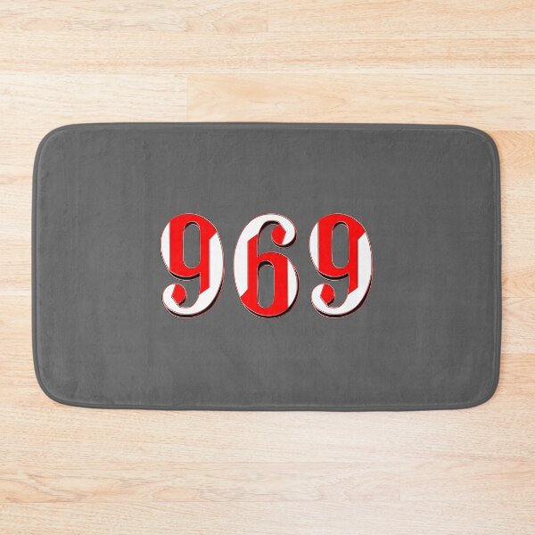 Item preview, number nine hundred and sixty nine digit 969 order sequence team member age designed and sold by 4rpixs.