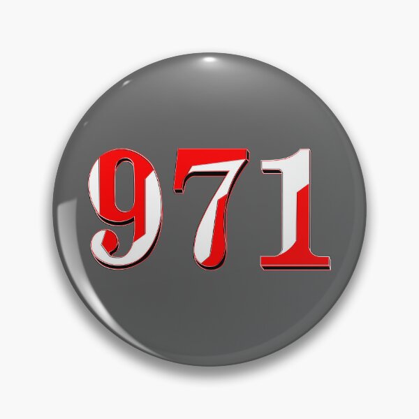 Item preview, number nine hundred and seventy one digit 971 order sequence team member age designed and sold by 4rpixs.
