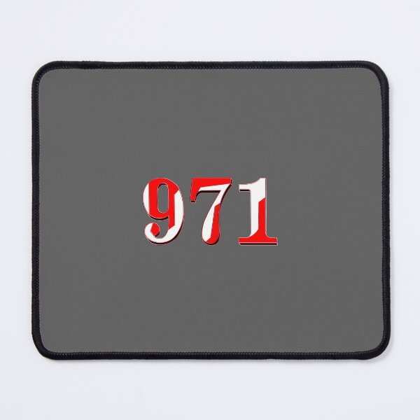 Item preview, number nine hundred and seventy one digit 971 order sequence team member age designed and sold by 4rpixs.