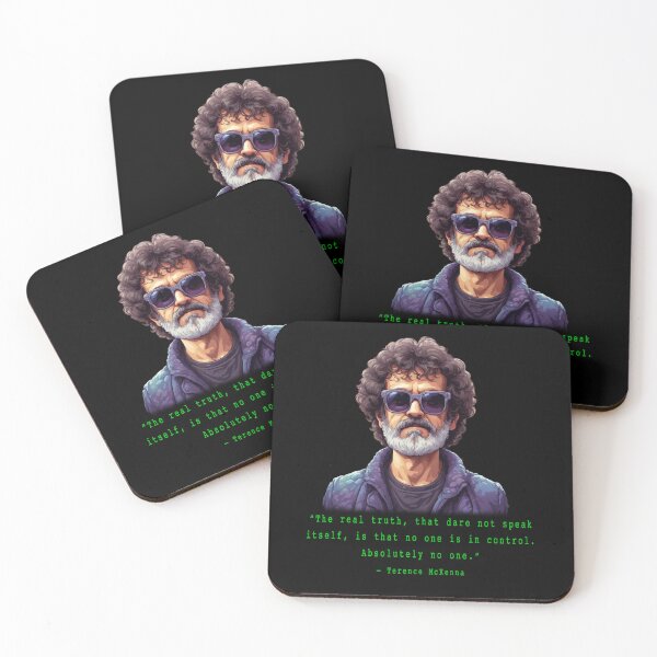 Item preview, Terence McKenna Quote, Pixel Art, Truth designed and sold by Burn-Ego.