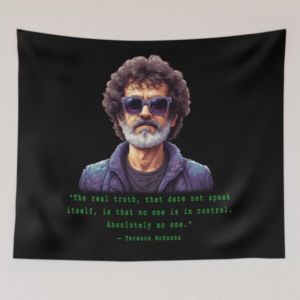 Item preview, Terence McKenna Quote, Pixel Art, Truth designed and sold by Burn-Ego.