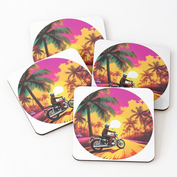 Item preview, paradise on vintage motorcycle designed and sold by redmoon64.