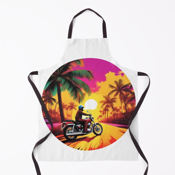 Item preview, paradise on vintage motorcycle designed and sold by redmoon64.