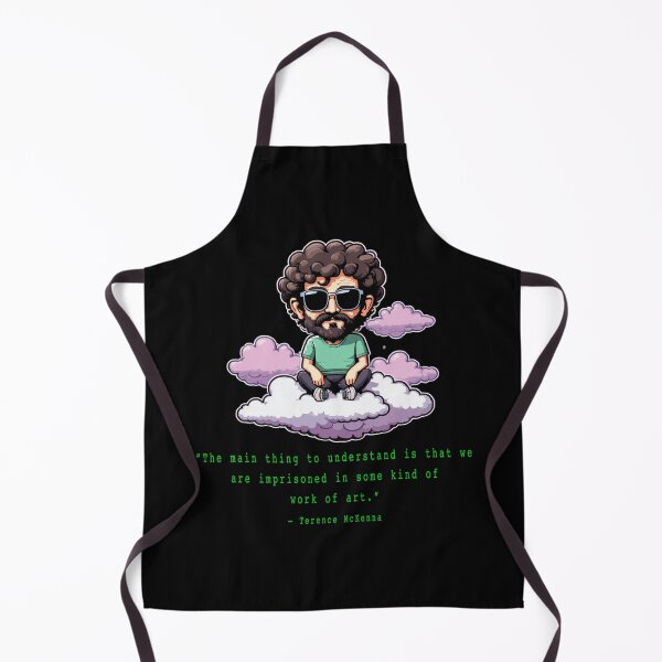 Item preview, Terence McKenna Quote, Pixel Art, Clouds designed and sold by Burn-Ego.