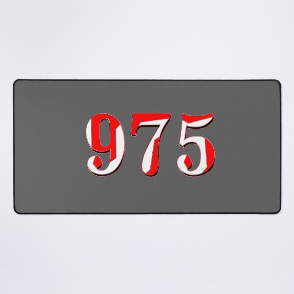 Item preview, number nine hundred and seventy five digit 975 order sequence team member age designed and sold by 4rpixs.