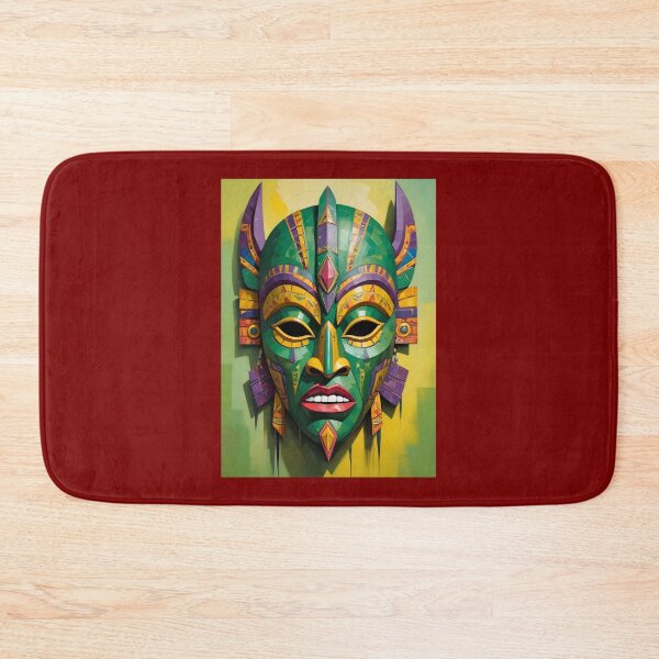 Item preview, An Abstract Cubism-Inspired Design Depicting An Ancient African Mask designed and sold by Adelberton.