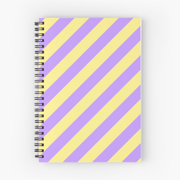 Item preview, Colorful Diagonal striped pattern purple yellow dopamine designed and sold by Colorblizz.