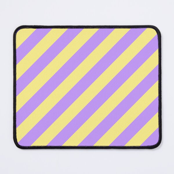 Item preview, Colorful Diagonal striped pattern purple yellow dopamine designed and sold by Colorblizz.