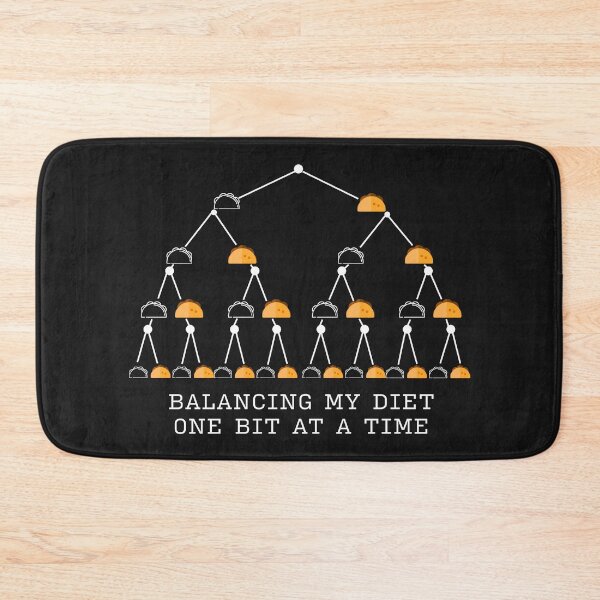 Item preview, Balancing my diet one bit at a time designed and sold by Code  Monkeys.