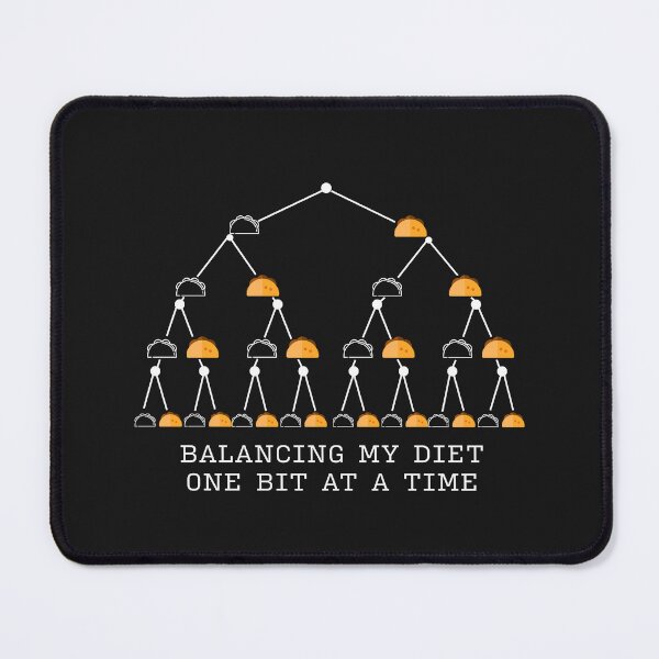 Item preview, Balancing my diet one bit at a time designed and sold by Code  Monkeys.