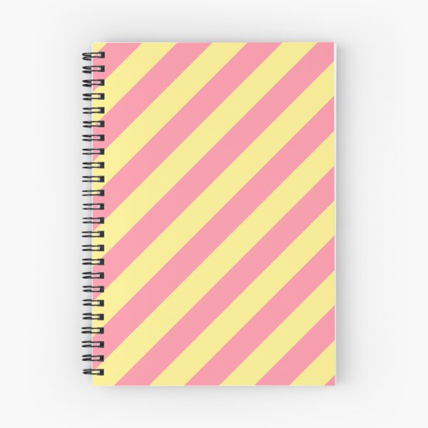 Item preview, Colorful Diagonal striped pattern pink yellow dopamine designed and sold by Colorblizz.