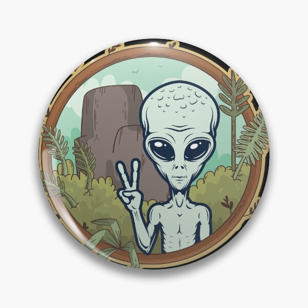 Item preview, Alien Comes In Peace designed and sold by SwankySwan.