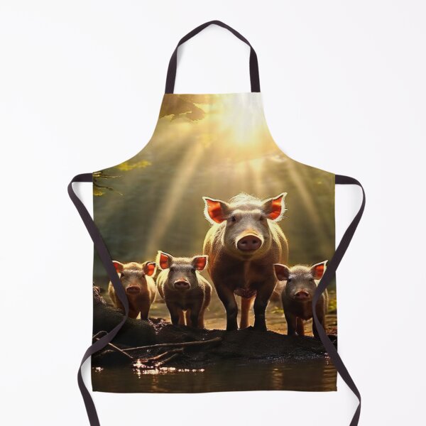Artikelvorschau, Ein entspannendes Schlammbad für Schweine entworfen und verkauft von Collection de trésors .