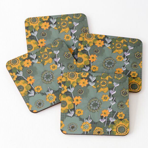 Item preview, Floodle olive tang bunch designed and sold by bekki smith.