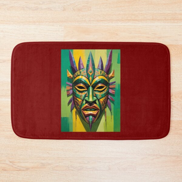 Item preview, An Abstract Cubism-Inspired Design Depicting An Ancient African Mask designed and sold by Adelberton.
