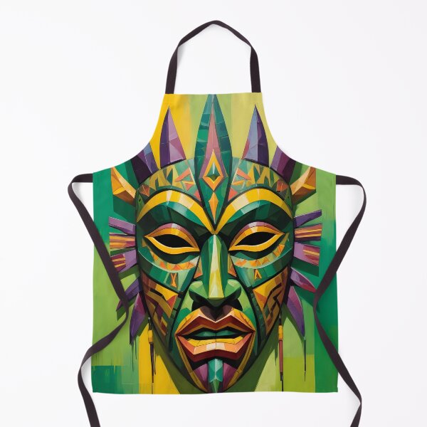 Item preview, An Abstract Cubism-Inspired Design Depicting An Ancient African Mask designed and sold by Adelberton.
