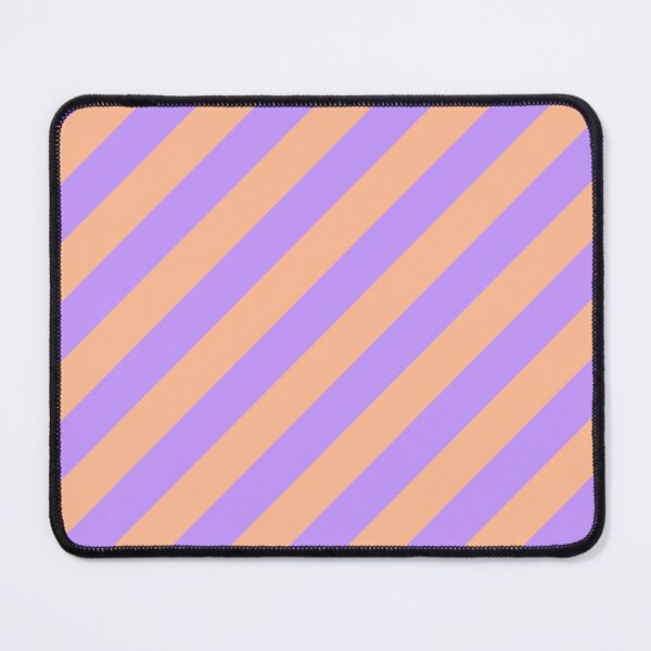 Item preview, Stripes Diagonal Peach Fuzz purple dopamine awning pattern designed and sold by Colorblizz.