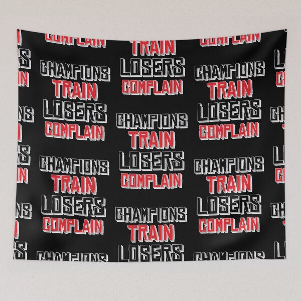 Item preview, Copy of Champions Train, Losers Complain (White) designed and sold by FamiAlias.
