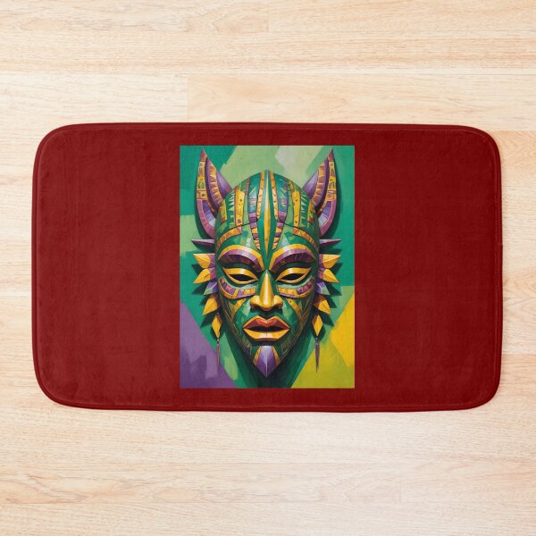 Item preview, An Abstract Cubism-Inspired Design Depicting An Ancient African Mask designed and sold by Adelberton.