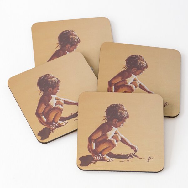 Item preview, Focused Child's play on the Beach designed and sold by Amanda Roussos.